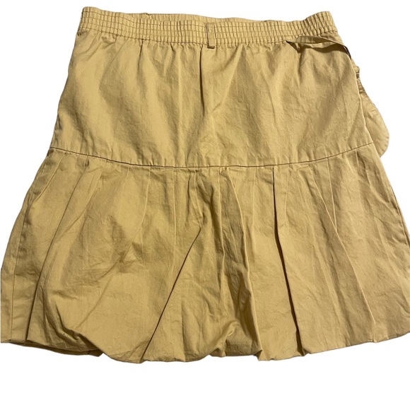 Fairycore of cottage core ruched skirt with purse pocket - Picture 2 of 3